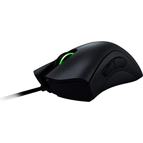 Razer DeathAdder Chroma souris USB Optique 10000 DPI Droitier Noir - Souris (Droitier, Optique, USB, 10000 DPI, 105 g, Noir)