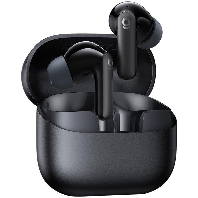 baseus Écouteurs Baseus Bass BP1 NC sans fil avec annulation de bruit adaptative, 55h autonomie, IP55 Black