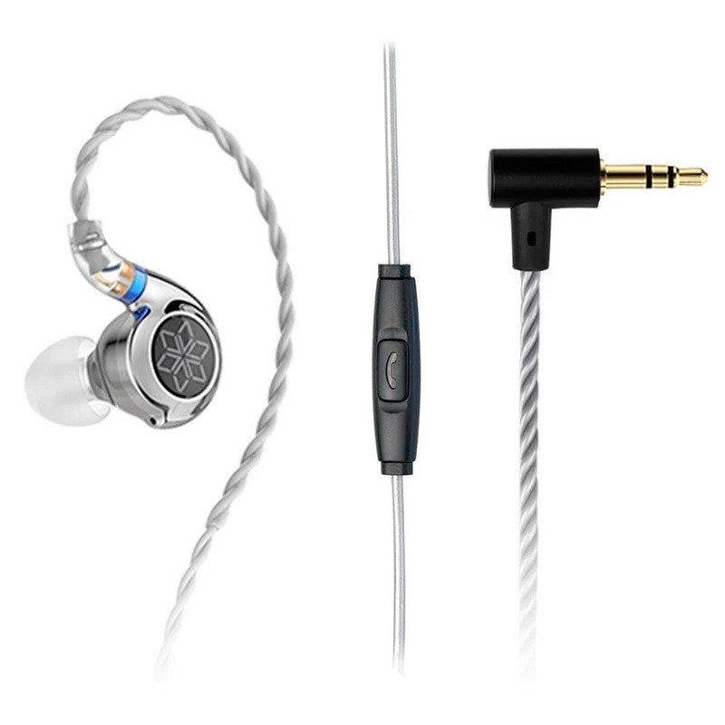 fiio Écouteurs Fiio FD11 MIC filaires Jack 3,5 mm avec micro, Hi-Res Audio, noirs
