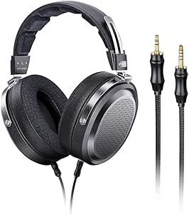fiio Câble magnétique plat FiiO FT1 Pro pour casque haute fidélité ouvert, Black
