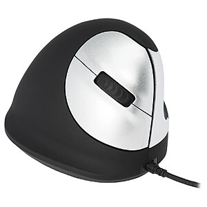 R-Go Tools R-Go Souris ergonomique HE Break - souris - USB - Black Silver