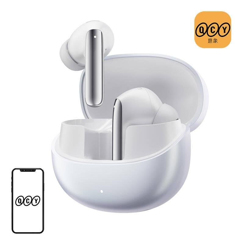qcy Auriculares QCY MeloBuds Pro HT08 sans fil Bluetooth avec ANC et autonomie 34h blancs