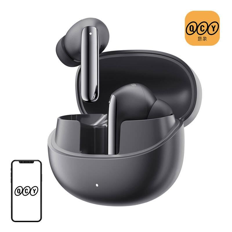 qcy Auriculares QCY MeloBuds Pro HT08 sans fil Bluetooth avec ANC et micro, noirs