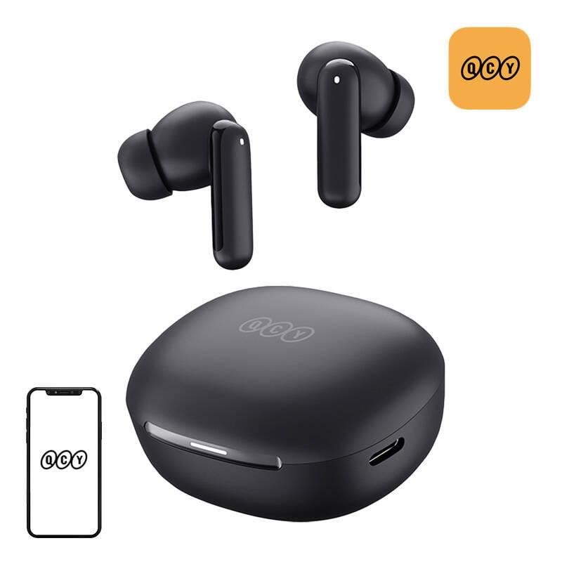 qcy Auriculares QCY MeloBuds HT16 sans fil Bluetooth ANC Microphone Résistance IPX4 Blancs