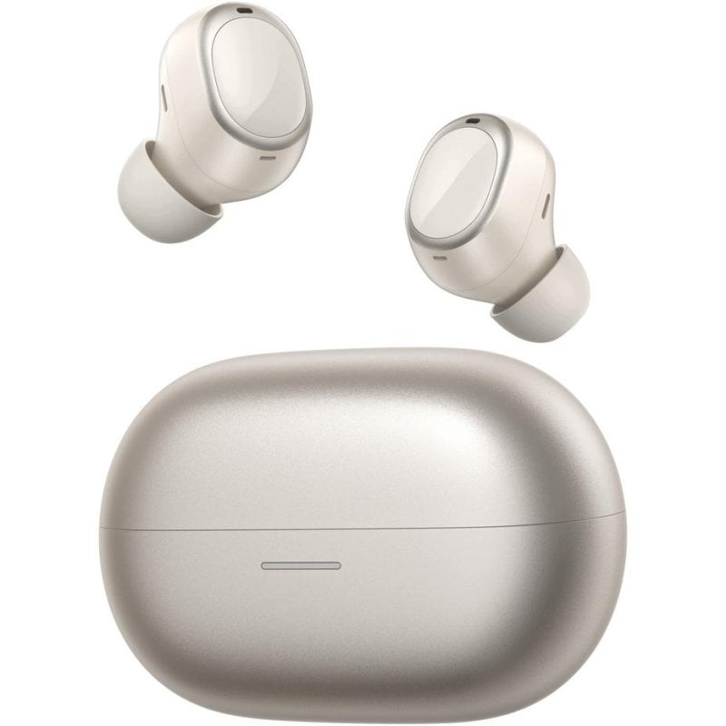 qcy Auriculares QCY MeloBuds A30 sans fil Bluetooth avec ANC, micro et IPX5 doré