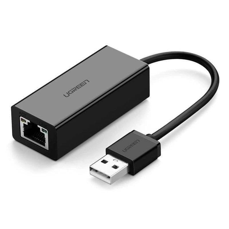 ugreen Adaptateur réseau Ugreen CR110 USB 2.0 vers RJ45 compact et portable