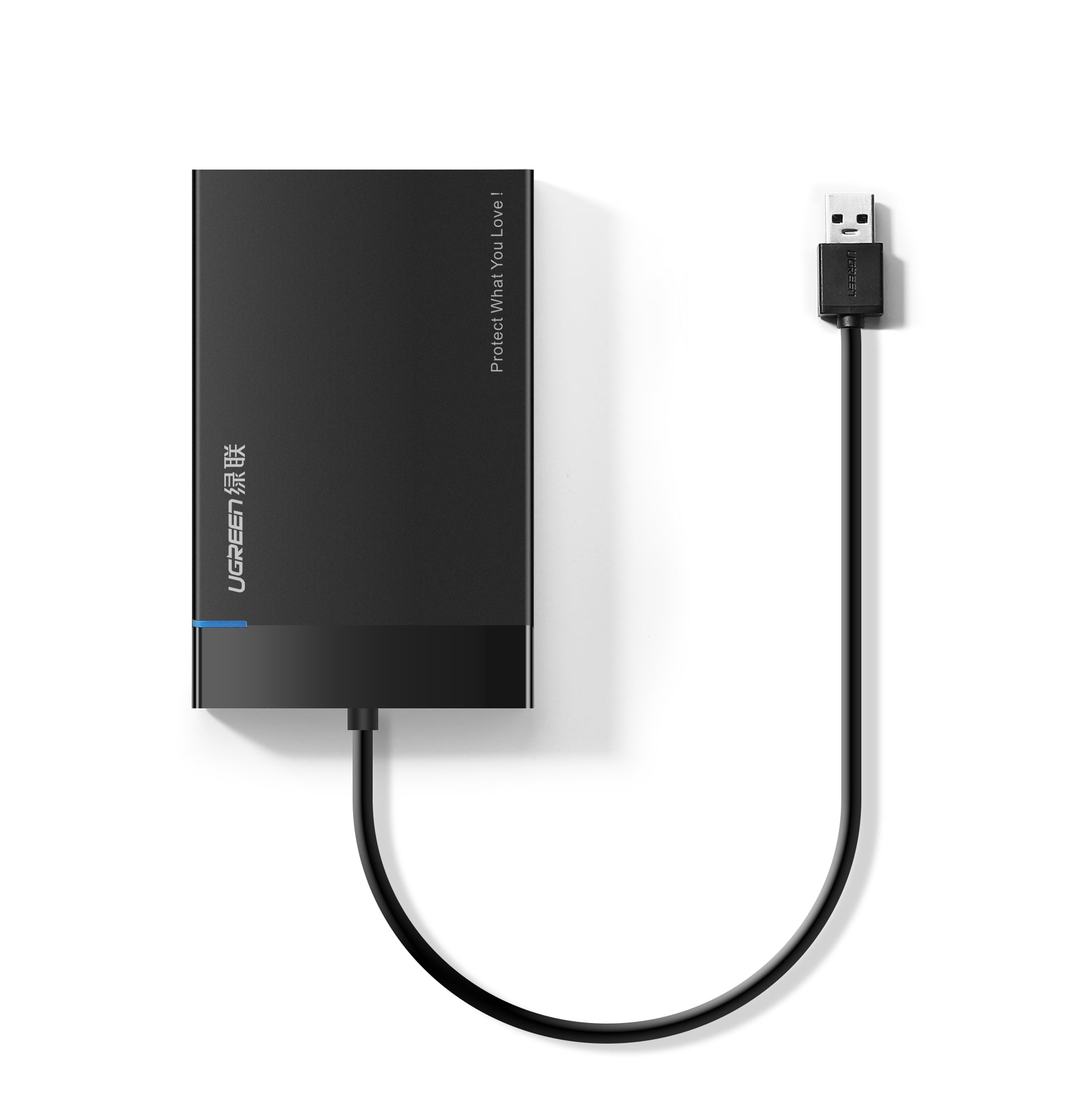 Gree Boîtier Ugreen 30847 2,5″ SATA USB 5 Gbit s Black avec prise en charge de 6 To