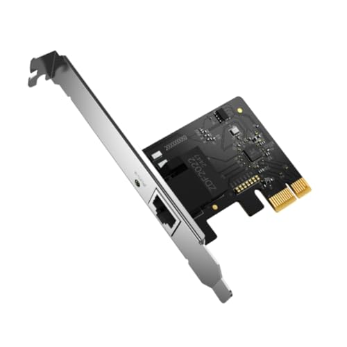 Mercusys MA210E Carte réseau PCIe Gigabit pour PC, Wake-on-LAN, Ethernet économe en énergie, contrôle de Flux, Compatible avec Windows