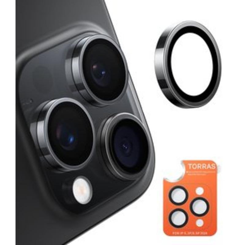 torras Vidrio de Cámara Torras Lensguard pour iPhone 16 Pro Max Black