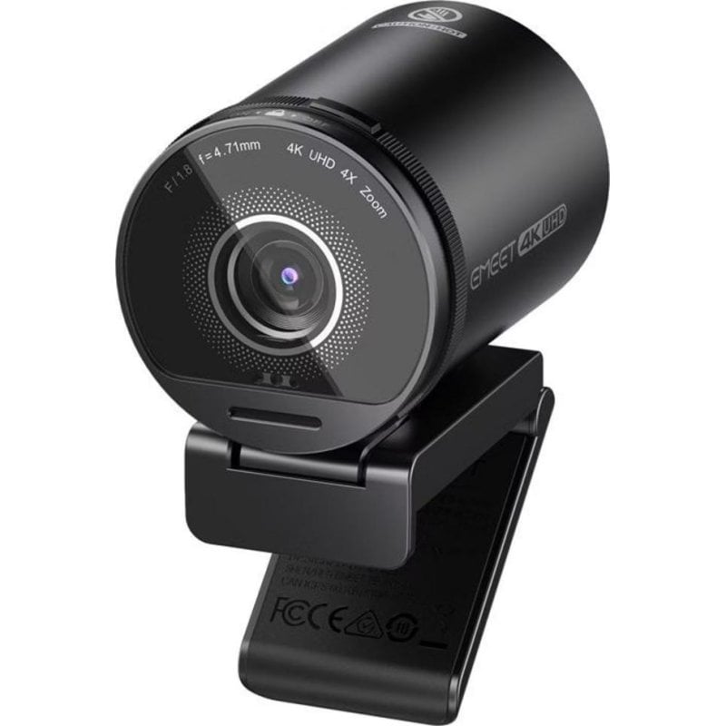emeet Webcam EMeet SmartCam S800 4K UHD 60 FPS Autofocus Black