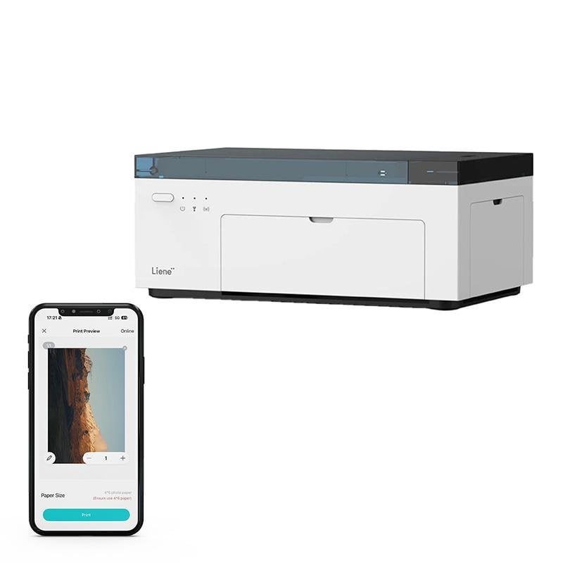 liene Imprimante photo sublimation Wi-Fi Liene Amber M100 portable 4x6