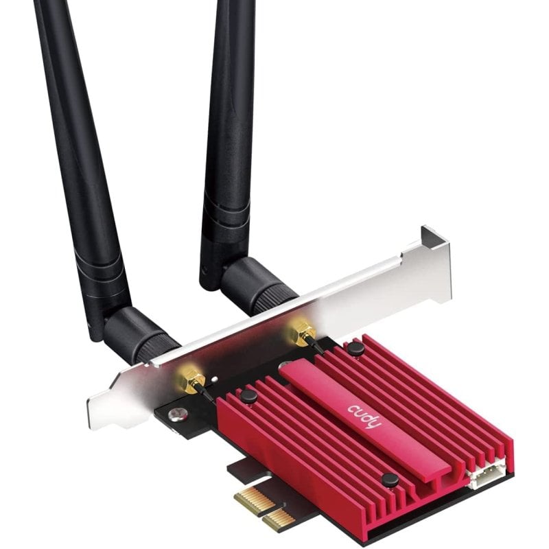 cudy Carte réseau Cudy WE3000S AX5400 Wi-Fi tri-bande 6E PCI Express