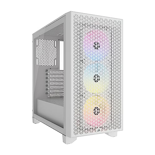 Corsair 3000d Rgb Airflow - Mid Tower - E-Atx - Pannello Laterale Con Finestra (vetro Temperato)