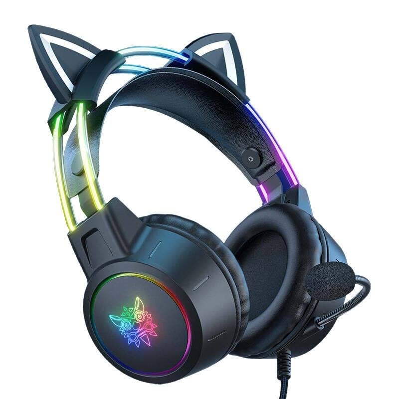 onikuma Casque ONIKUMA X15 PRO filaire USB et jack 3,5 mm Gaming RGB Black
