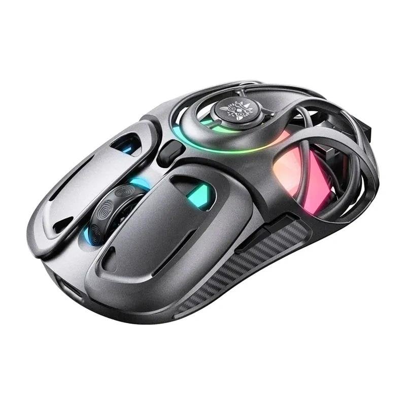 onikuma Souris ONIKUMA DM02 Gaming Sans Fil 12800 DPI RGB Grey Légère
