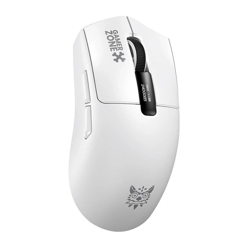 onikuma Ratón Onikuma DM10 sans fil 24000 DPI White écran dock RGB
