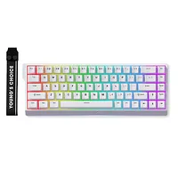 MCHOSE Ace 68 Ice Blue Magnetic Switch Qwerty US White
