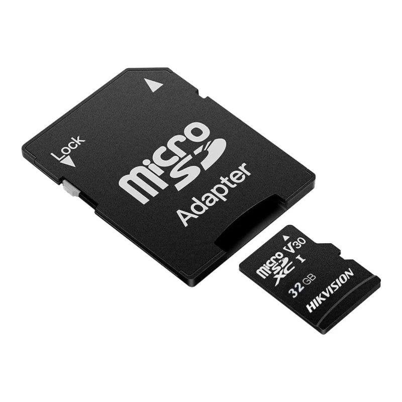 hikvision Carte microSDHC Hikvision 32 Go C10 U1 V10 A1 90 Mo s avec adaptateur