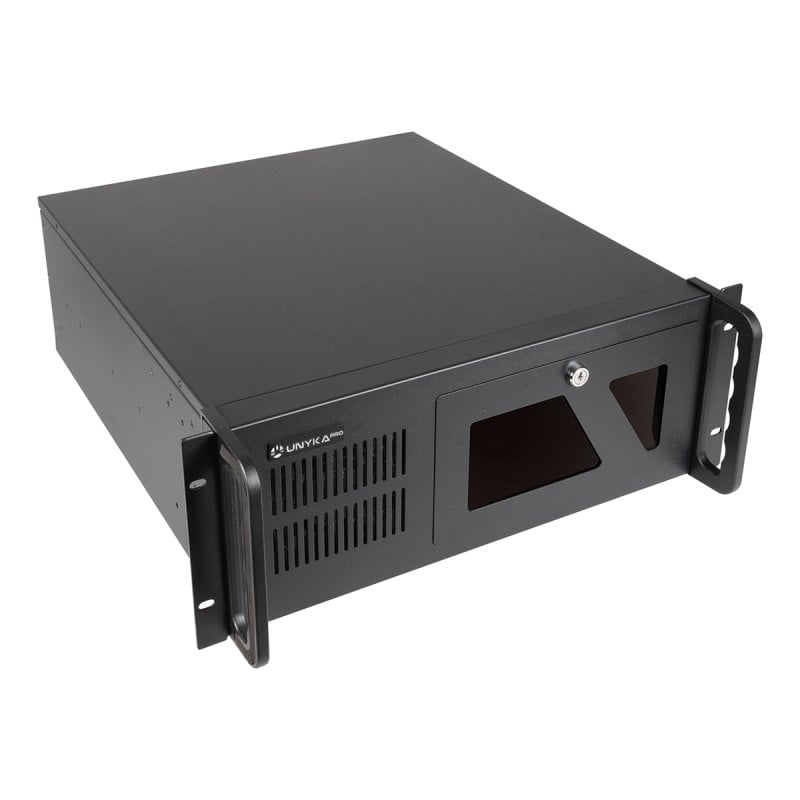 unykach UNYKAch UK4229 EVO Rack Case ATX 19 4U USB 3.0 Black Sans Alimentation