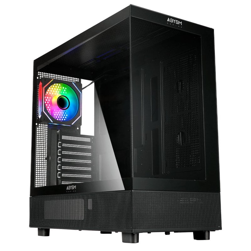 abysm Abysm Gaming Danube Sava H400 Tour Complète Double Verre Trempé USB-C Black