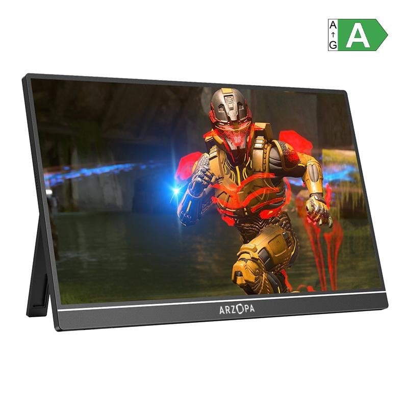 arzopa Écran PC Arzopa Z1FC 16,1 Full HD 144Hz IPS HDR10 Haut-parleurs intégrés