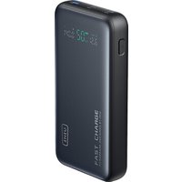 PB Leopard Power 25k mAh USB A 2 USB C Black