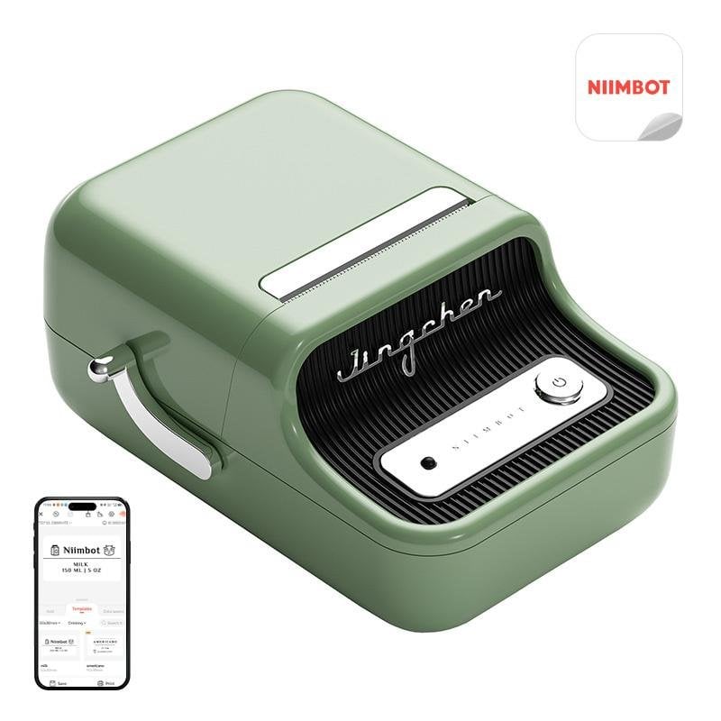 niimbot Imprimante thermique Bluetooth Niimbot B21 Pro verte pour étiquettes portables