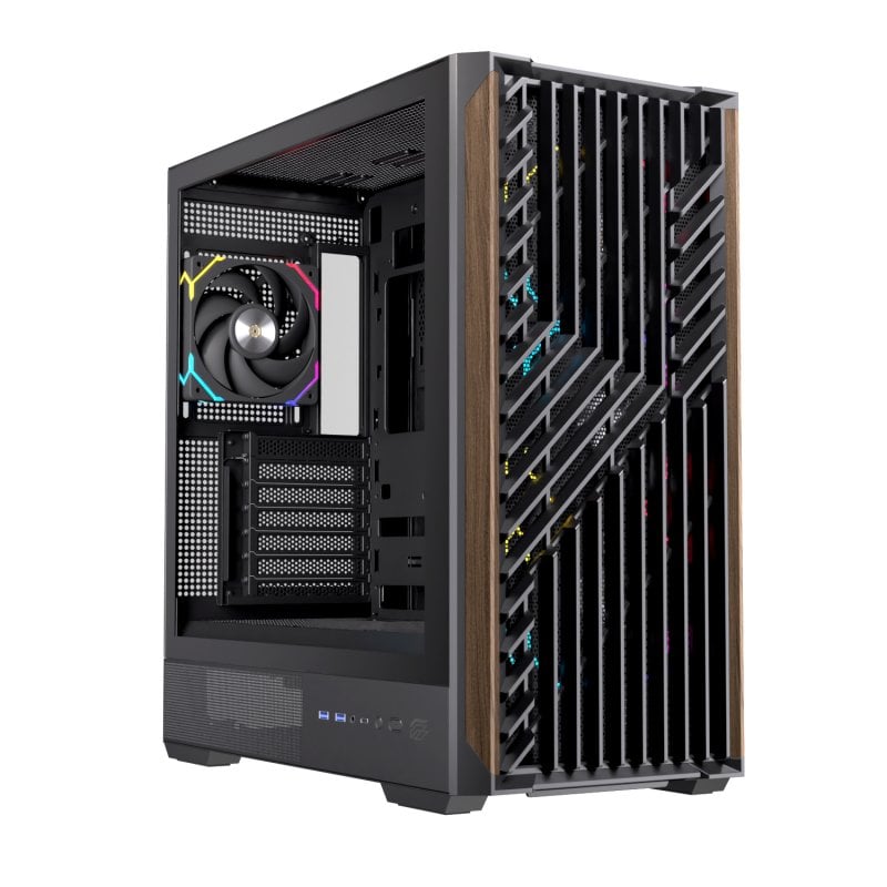 einarex Boîtier PC Einarex Pulse P800 RGB Black avec 13 ventilateurs 360 mm, verre trempé ATX