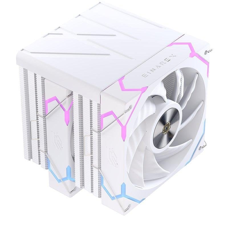 einarex Refroidissement Air Einarex Socket universel 2x120mm Ventus V300 RGB White