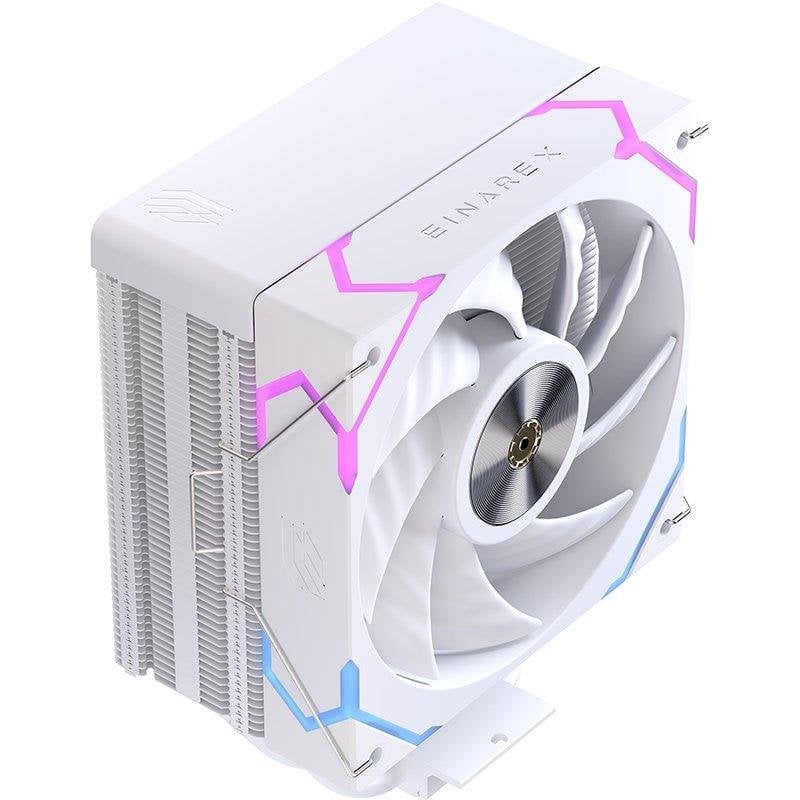 einarex Refrigeration Air Einarex Socket AM5 AM4 LGA1700 120 mm Ventus V100 RGB White