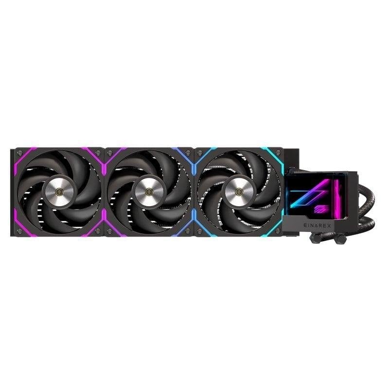 einarex Refrigeración Líquida Einarex Vertex 360 RGB 360mm 3 Ventilateurs RGB Miroir Infini