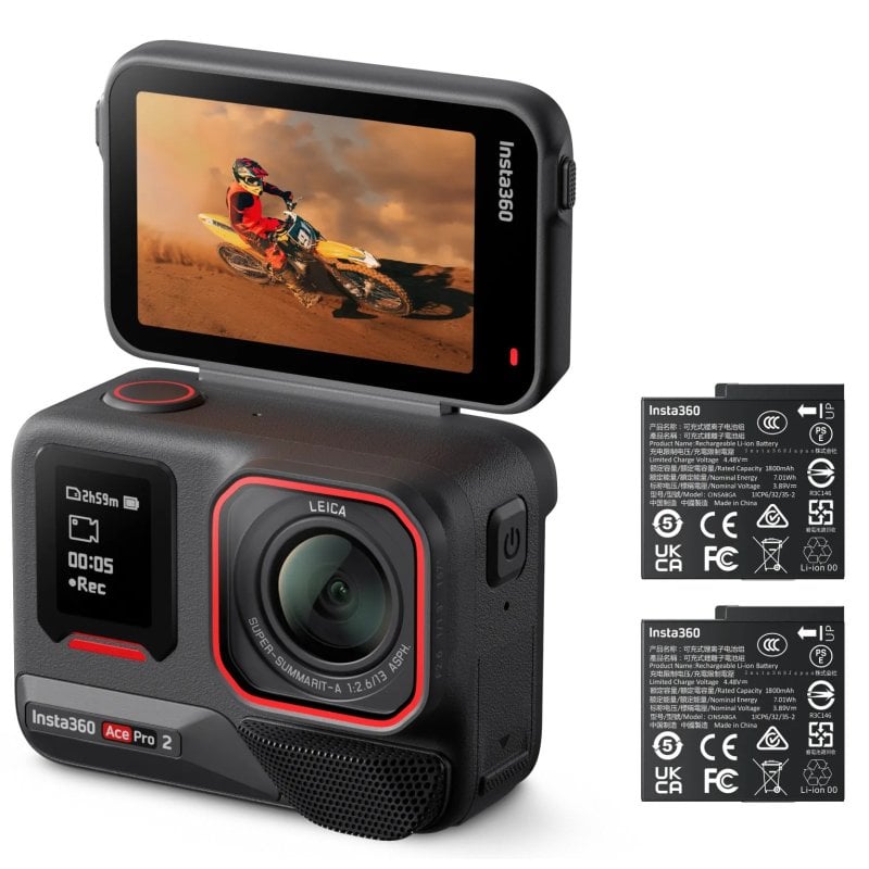INSTA360 Insta360 Ace Pro 2 double batterie