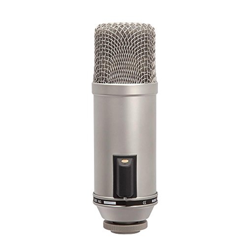 RØDE Broadcaster Microphone à condensateur à adresse de fin pour la diffusion, la diffusion en streaming, le jeu, la production musicale, l'enregistrement vocal et d'instruments