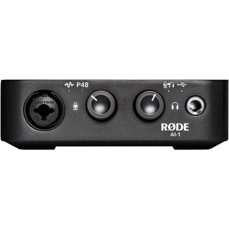 rode-microphones Interface audio USB Rode AI-1 24-bit 96kHz USB Type-C Bureau Black
