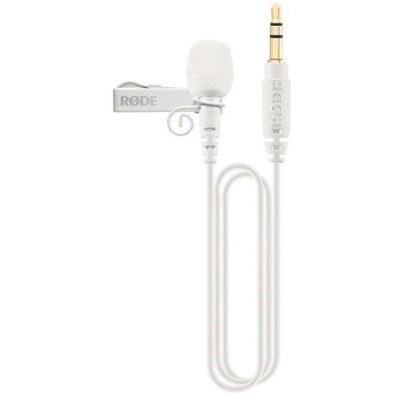 Rode Microphone Rode Lavalier GO mini-jack omnidirectionnel White discret