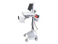 Ergotron Ergotron SV42 chariot - Technologie brevetee Constant Force - pour ecran LCD clavier souris processeur ordinateur portable lecteur de codes a barres - avec pivot LCD, EU - Conformite TAA