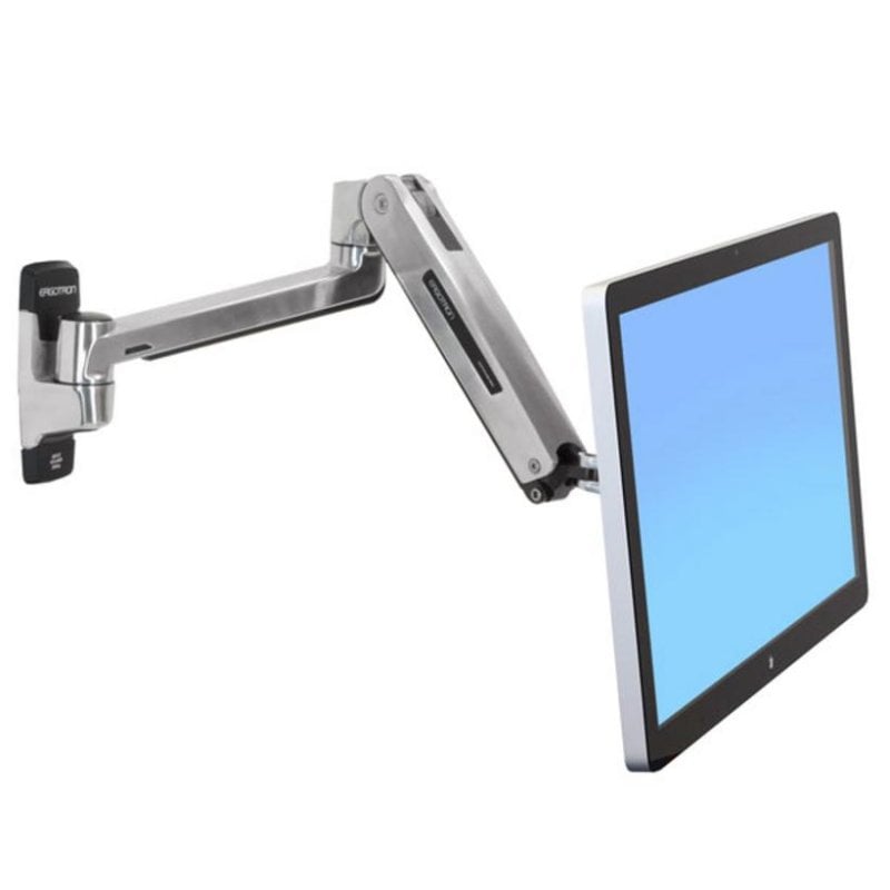 Ergotron LX HD Soporte Moniteur Mural 20 à 46 VESA 75x75 à 400x400 Max 13,6Kg