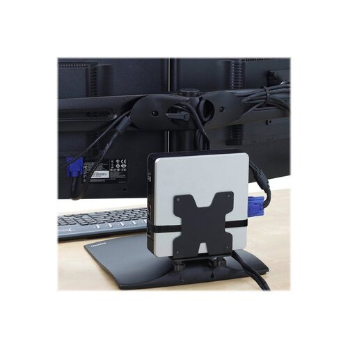 Support de Client Leger - ERGOTRON - Thin Client Mount - Black - Universel - Montage sur Poteau