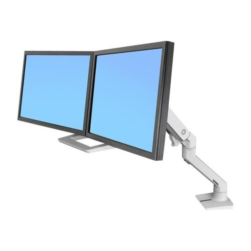 Ergotron HX Bras bi-écrans - Blanc