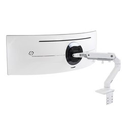 Ergotron Bras HXHD pour ecran ultra-larges et incurves - White