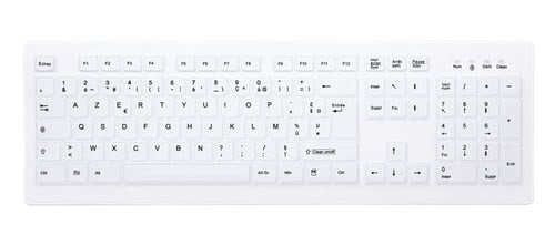 Contour Design Contour Active Key MedicalKey ClassicClean AK-C8100 - clavier - design medical et hygienique full size - AZERTY - Francais - White Peripherique d'entree