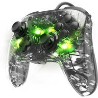 Manette filaire pour Nintendo Switch - PDP - Afterglow - Eclairage LED - Transparent
