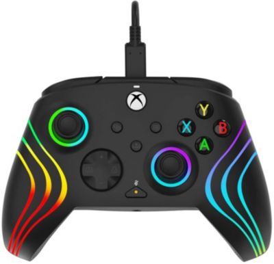 pdp-tm PDP Afterglow Wave Black USB Manette de jeu PC, Xbox One, Xbox Series S, Xbox Series X