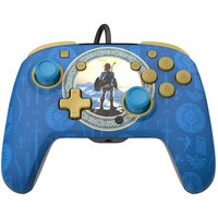 pdp-tm Manette filaire sous licence PDP Rematch Zelda Hyrule Blue pour Nintendo Switch