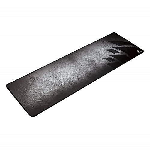 Corsair MM300 Tapis de Souris Gaming (Extended, Anti-Effilochement) 300 x 930 mm – Noir Gris