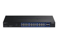 Trendnet TRENDnet TEG-3284WS - Version v1.0R - commutateur - web multi-gigabit - 28 ports - intelligent - Montable sur rack - Conformite TAA
