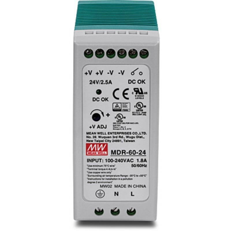 Trendnet Source d'Alimentation Trendnet TI-M6024 60W Certifié CE UL Rail DIN