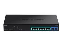 Trendnet TPE-1021WS - commutateur - 10 ports - intelligent - Montable sur rack - Conformite TAA