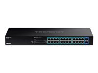 Trendnet TRENDnet TPE TG262 - commutateur - 26 ports - Montable sur rack - Conformite TAA