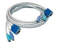 Trendnet TK C15 - cable clavier video souris (KVM) - 4.5 m